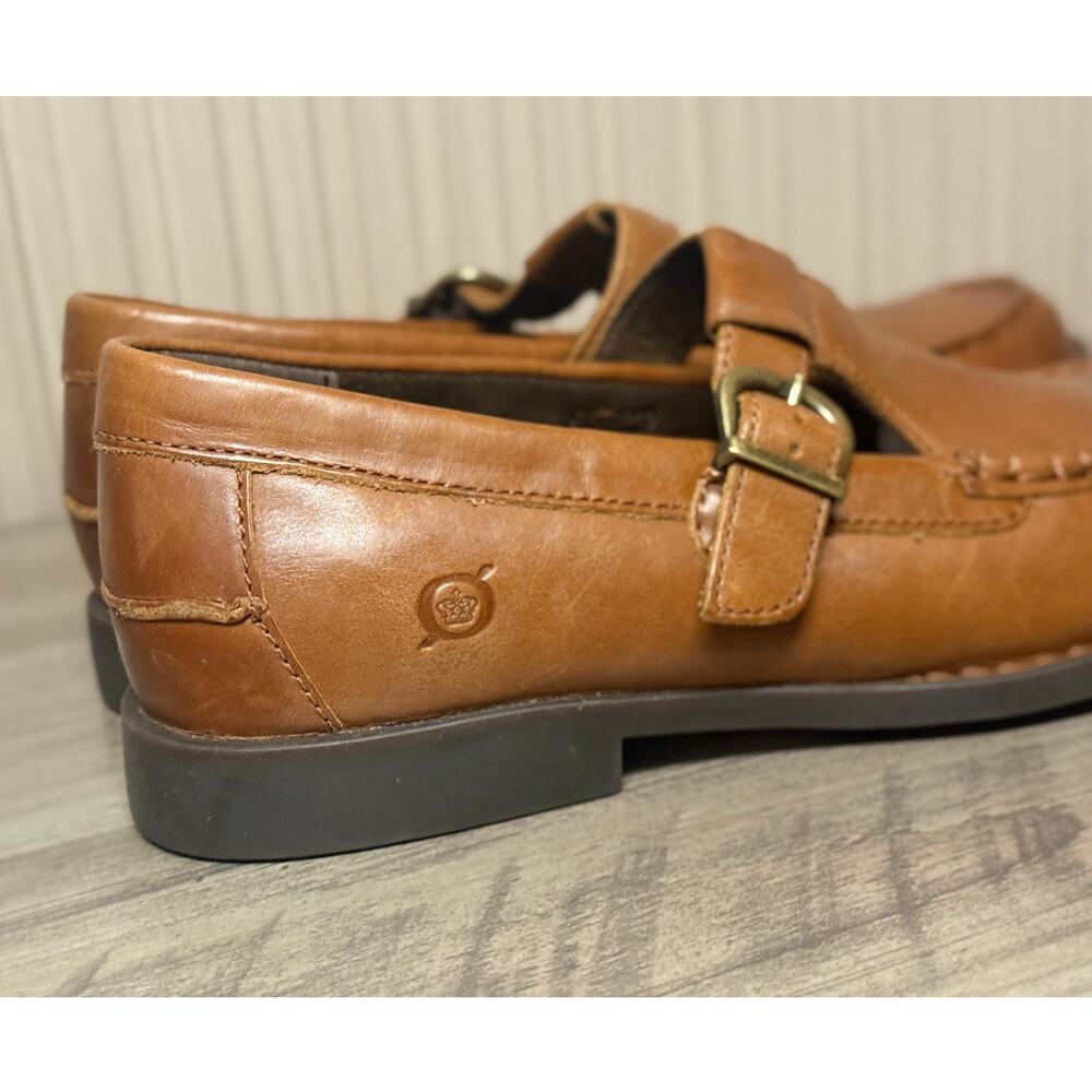Born Women’s Solera Miki Leather Loafers Brown Size 8M BR0061316 - Picture 5 of 11